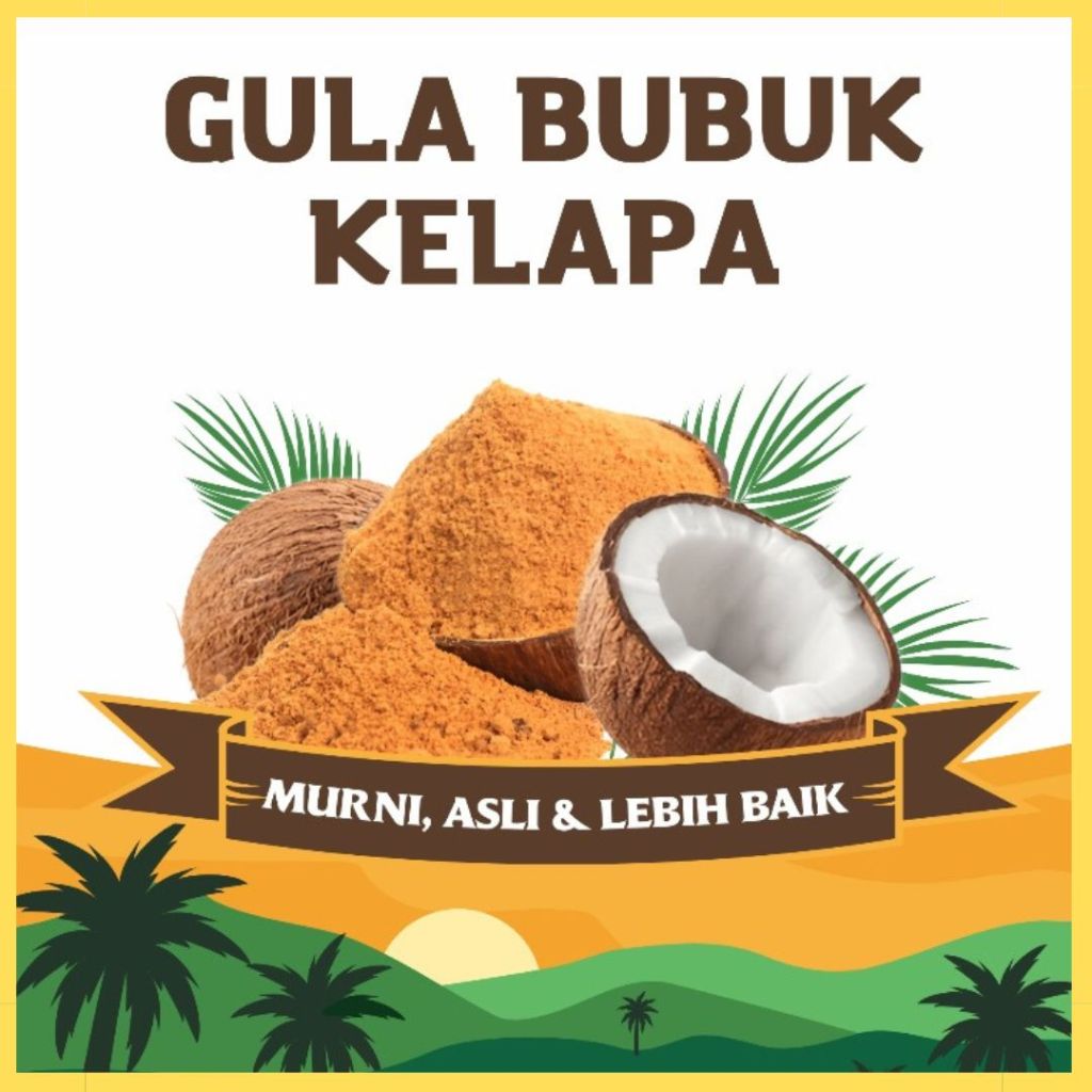 

GULA SEMUT GULA BUBUK KELAPA GULA KELAPA BUBUK 100%, KUALITAS PREMIUN