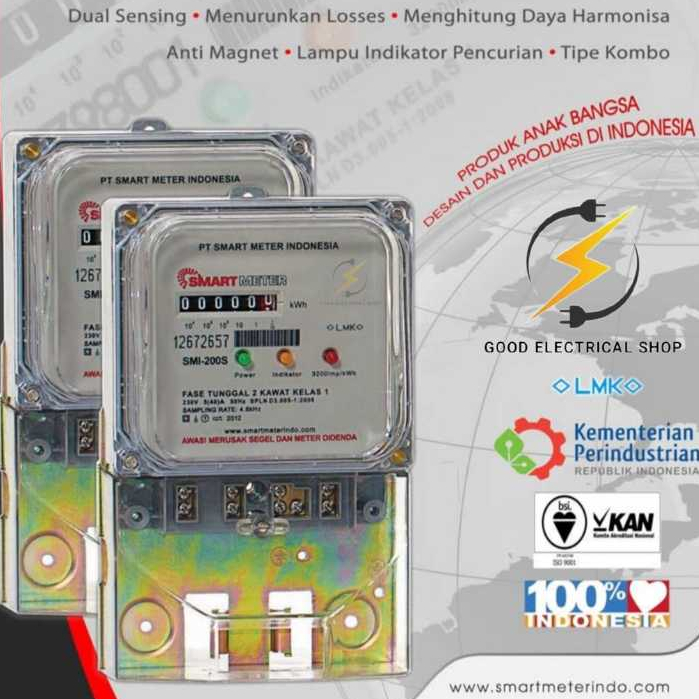 KWH METER BRAND SMART METER-SMI 200S SNI