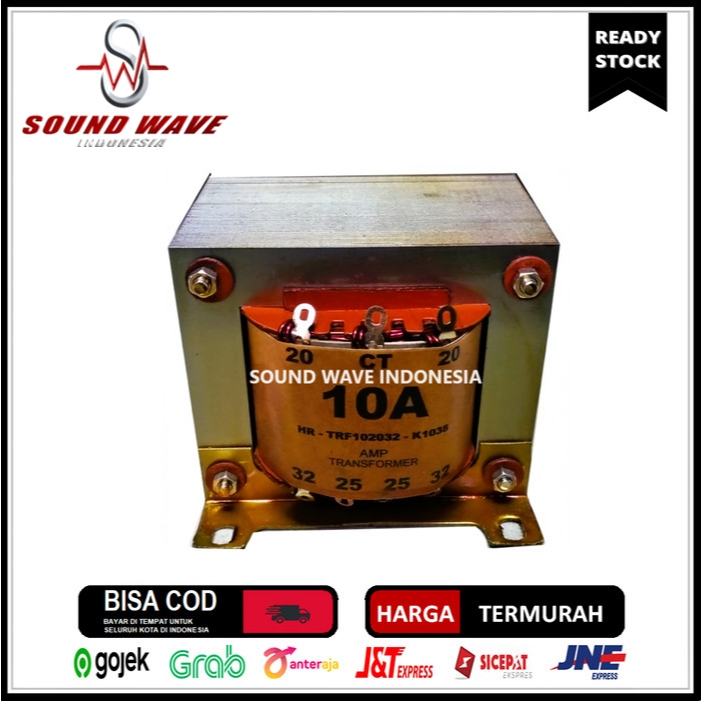 TRAFO 10A CT 32V KOTAK TEMBAGA MURNI BGR