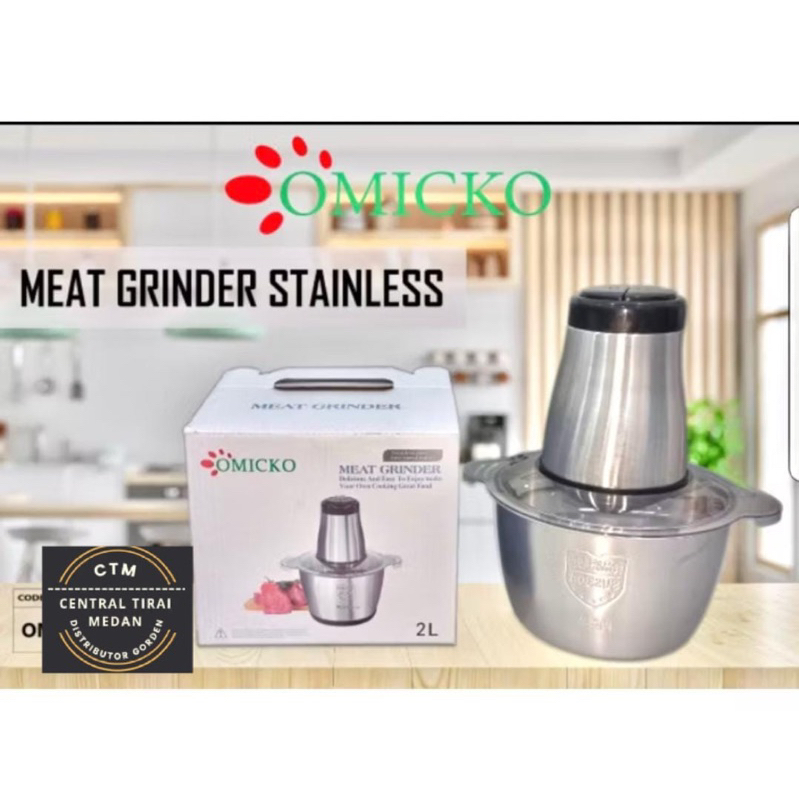 BLENDER DAGING OMICKO 2IN1 / CHOPPER OMICKO 2IN1