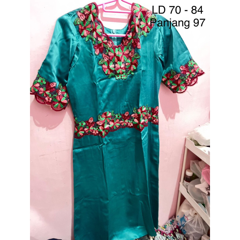 dress satin bridesmaid murah