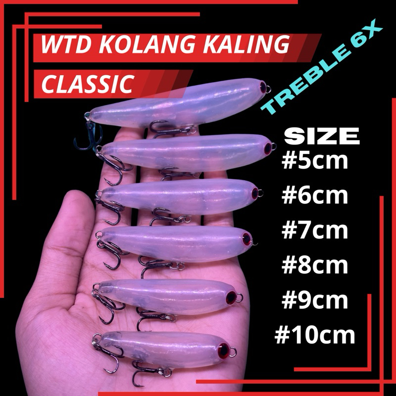 WTD GLUESTICK KOLANG KALING CLASSIC treble 6X