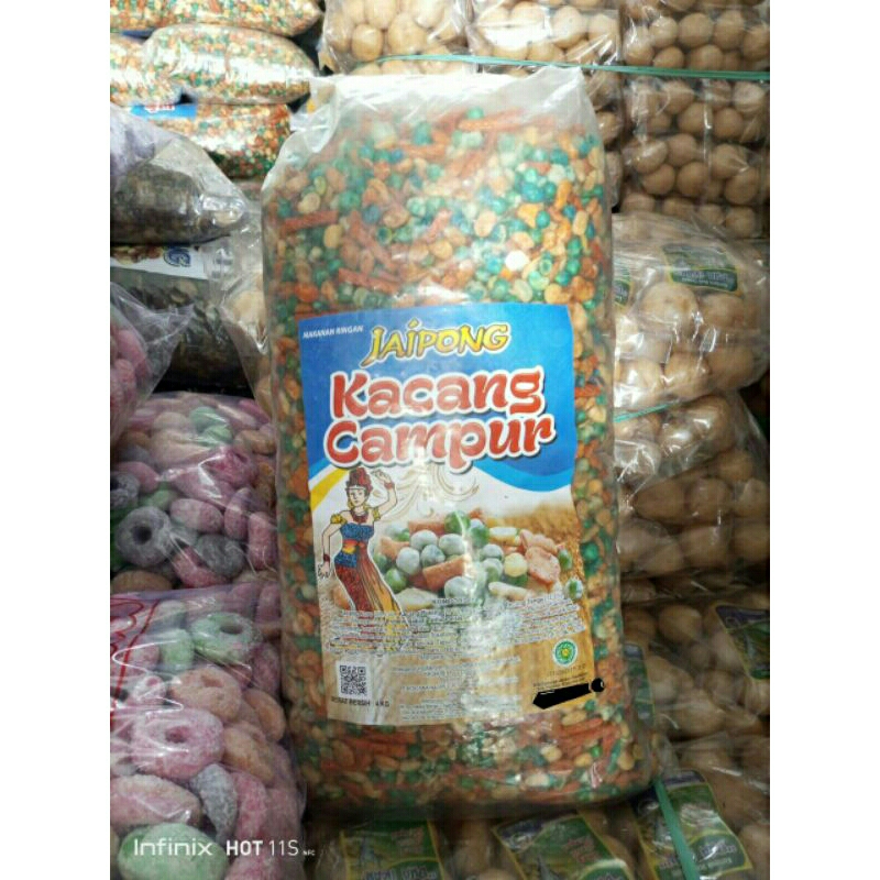 

KACANG KORO MIX JAIPONG GURIH RENYAH 500 GRAM