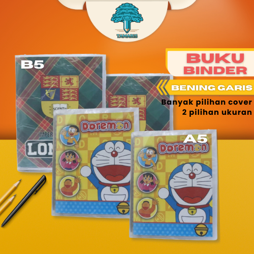 

buku binder motif A5 garis
