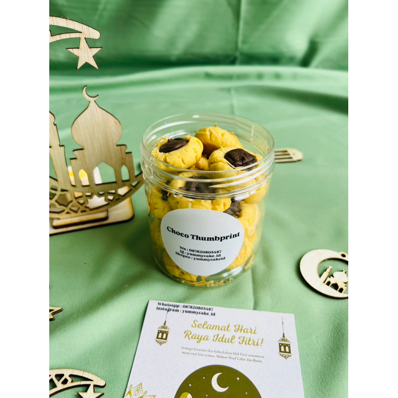 

Yummy Kue Kering Choco Thumbprint Cheese Premium
