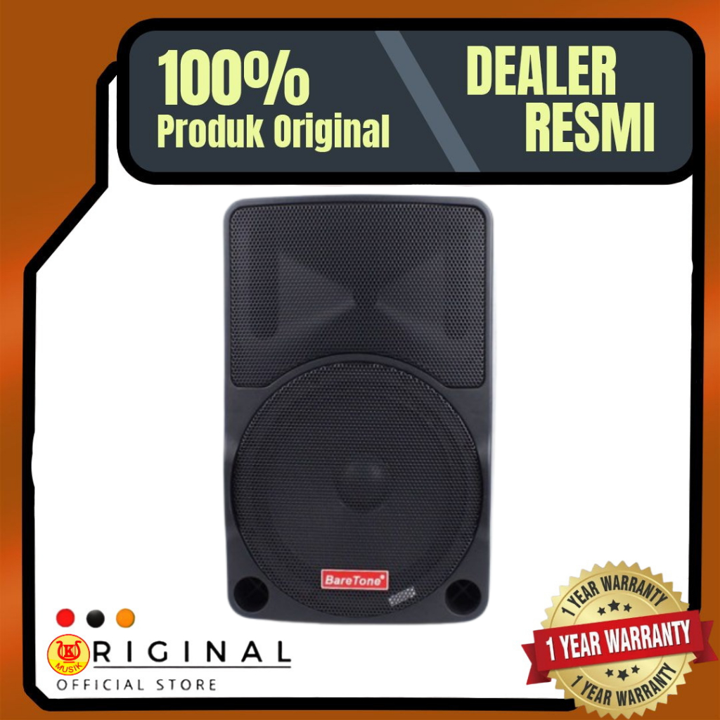 Baretone Max 10C / Speaker Portable 10" / Max-10C