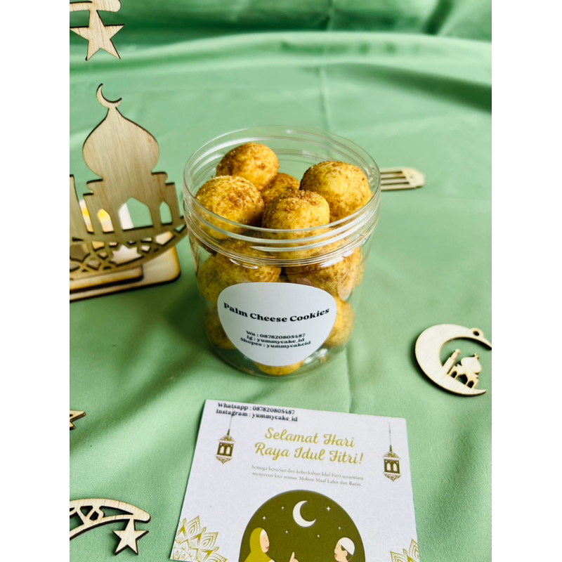 

Yummy Kue Kering Palm Cheese Cookies Premium