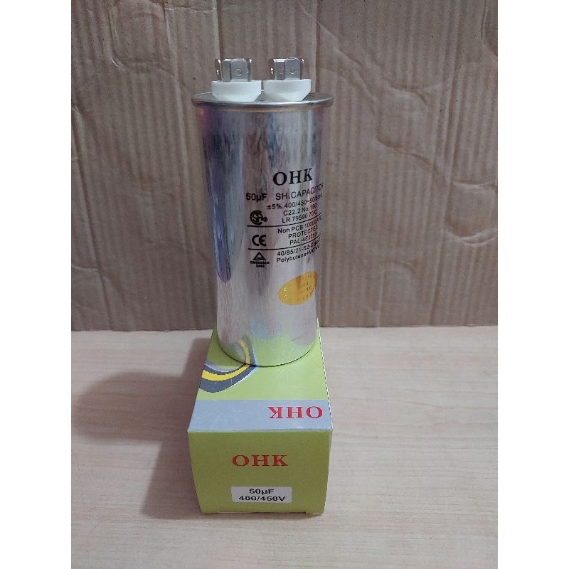 kapasitor 50uf AC