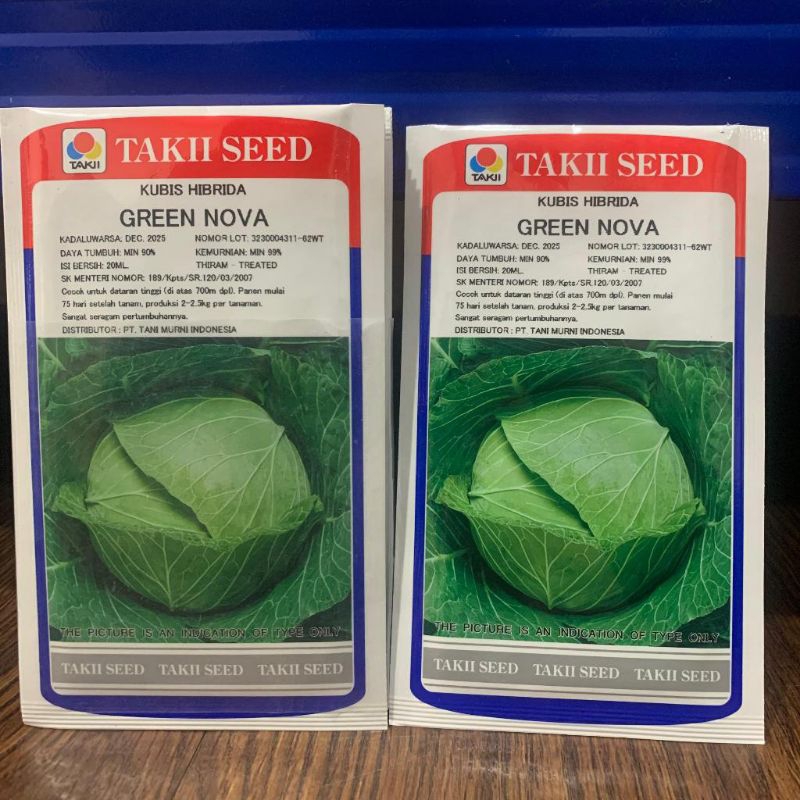 benih kubis Gren nova 20 ML