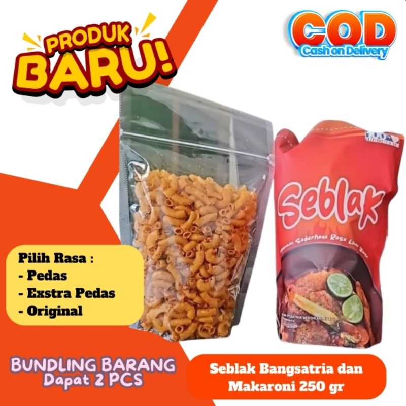 

(DAPAT 2 PCS) SEBLAK BANGSATRIA INSTAN PREMIUM PEDAS ALAMI BUNDLING