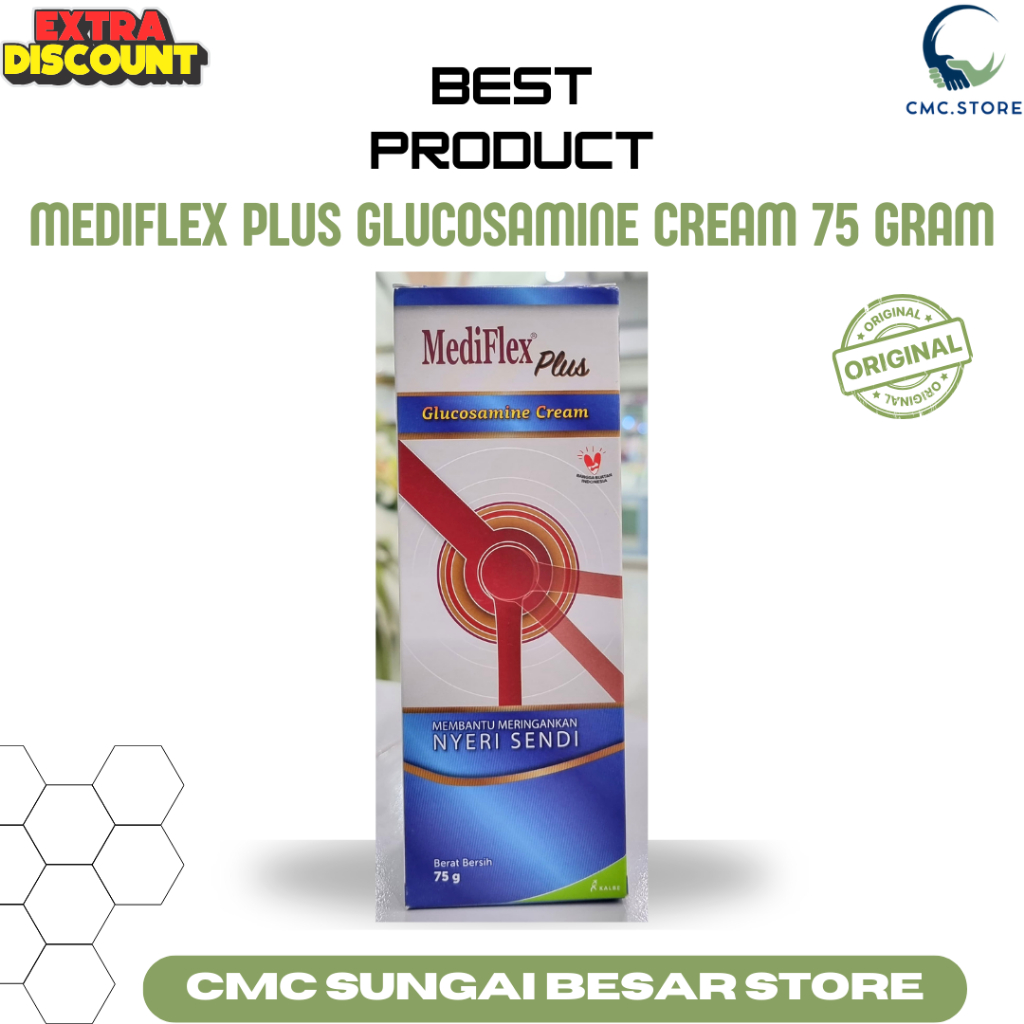 Mediflex Plus Glucosamine Cream 75 Gram