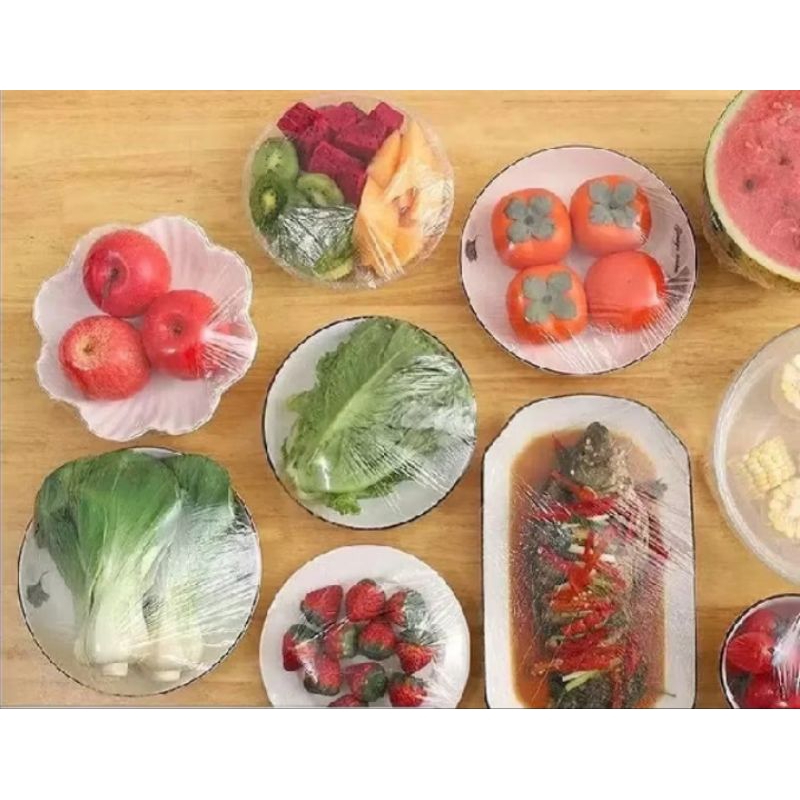 ( 1 pcs ) PLASTIK PELINDUNG MAKANAN / PLASTIK PENUTUP MAKANAN