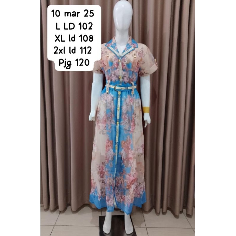 DRESS WANITA BANGKOK GAUN VIRAL