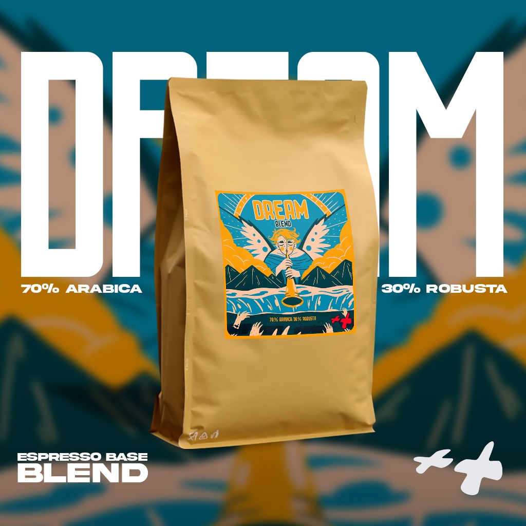 

Dream Blend | Premium Espresso Blend Roasted Beans Biji Kopi