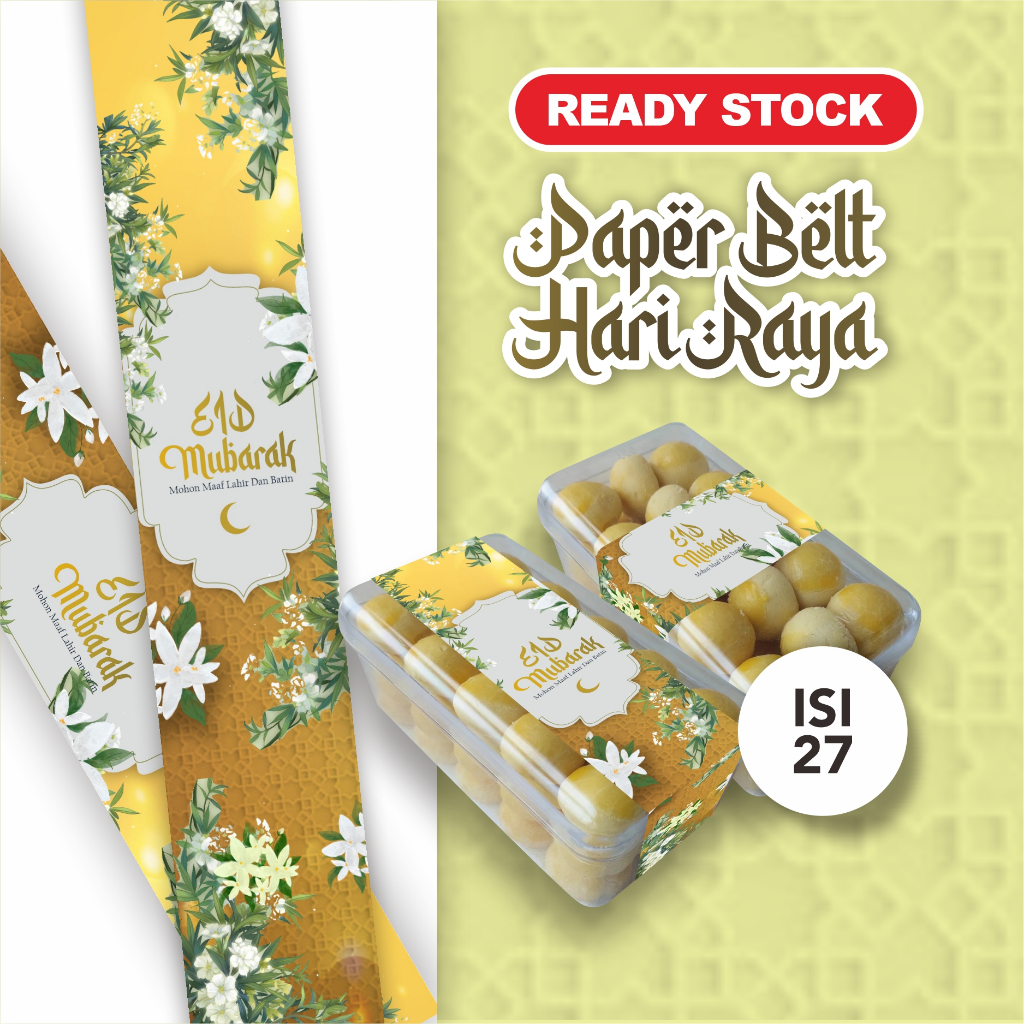 

Paper Belt Idul Fitri lebaran dus 5x30cm Isi 27 PCS