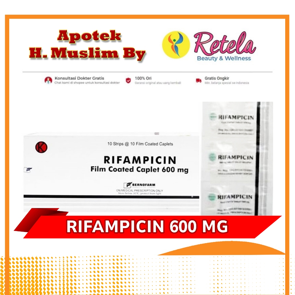 RIFAMPICIN 600MG CAPLET [GEN]