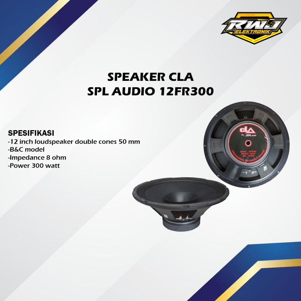 SPEAKER CLA SPL AUDIO 12FR300