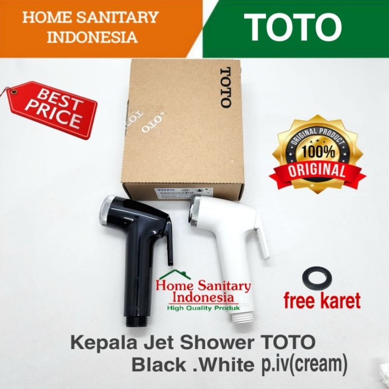 HSI TOTO (new) Kepala Jet Shower Kepala jet washer TOTO kepala Spray Toilet washer cebok