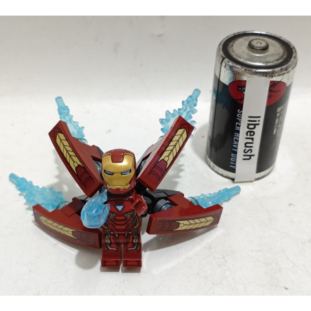 Lego iron man ironman mark 50 marvel super heroes 76107 thanos ultimate battle minifigure brick