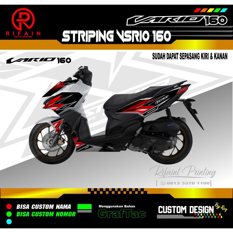Stiker Vario 160 / Striping Vario 160 / Decal Vario 160