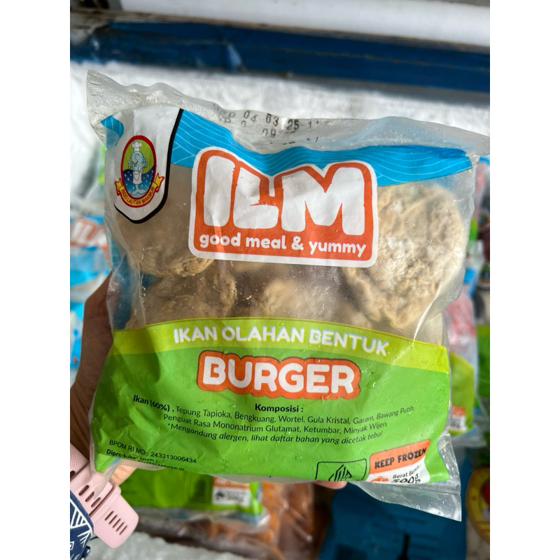 

ILM Tempura Burger 500 gram