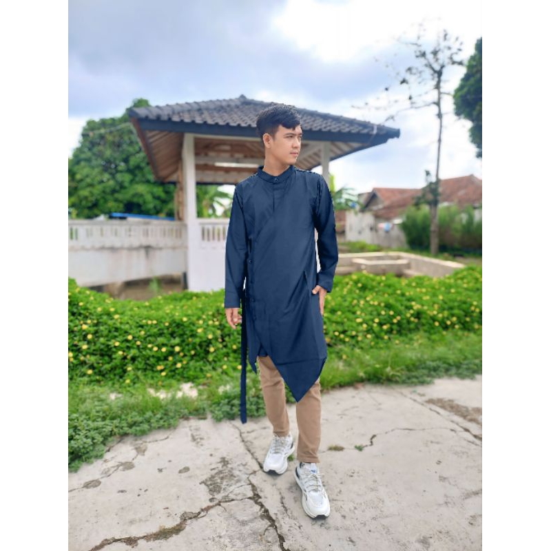 baju tunik pria dewasa