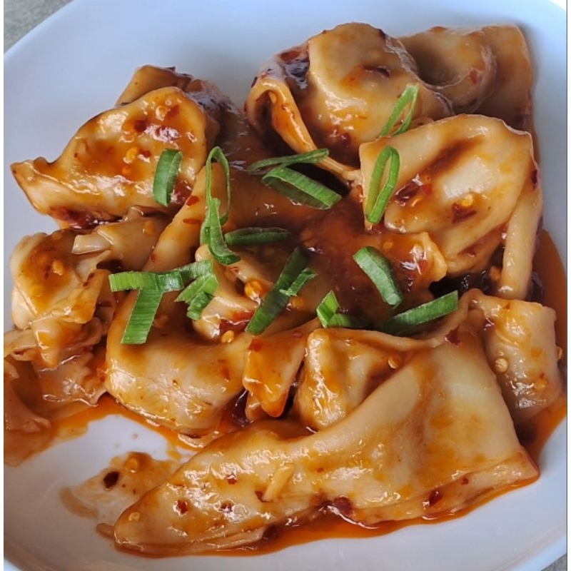 

Wonton Ayam Chili Oil / Pangsit ayam chili oil