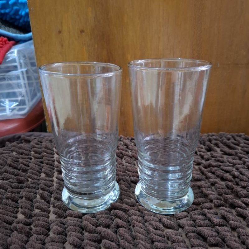 Gelas kaca tinggi/Gelas es orlando (Perkotak isi 6 pcs)