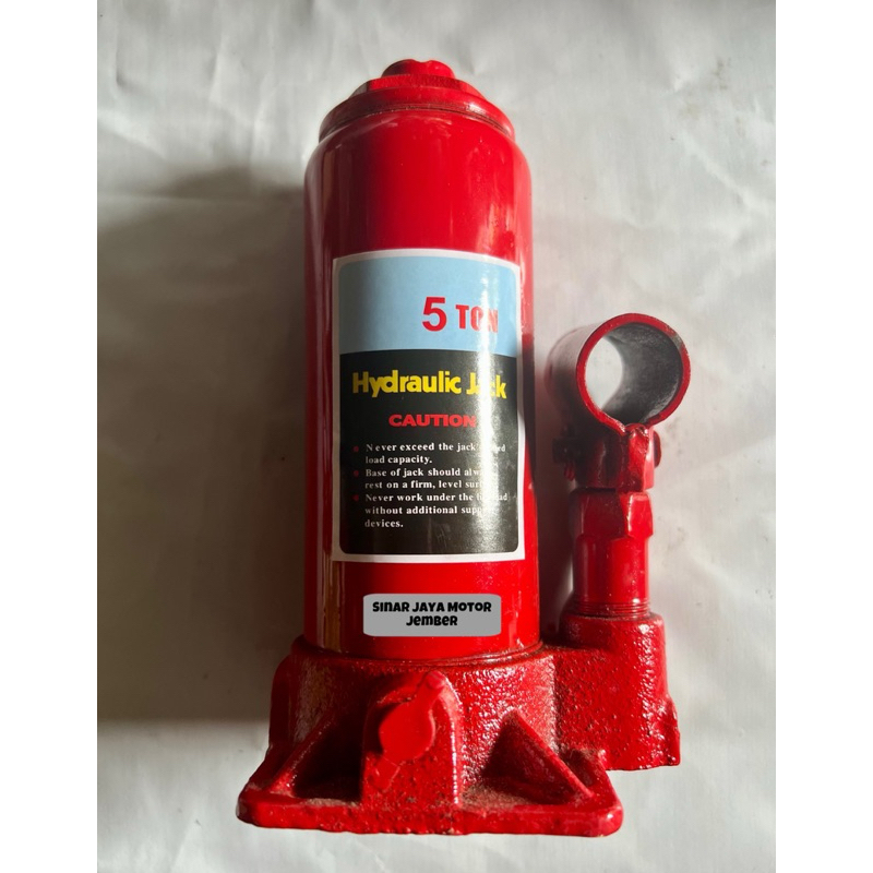Dongkrak Botol Hidrolik 5 Ton / Hydraulic Jack