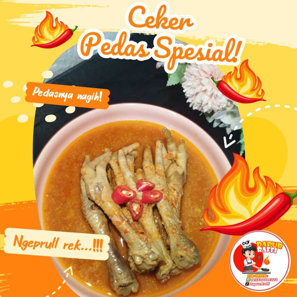 

Dapur Raffi - CEKER PEDAS NGE PRULL dengan racikan bumbu special