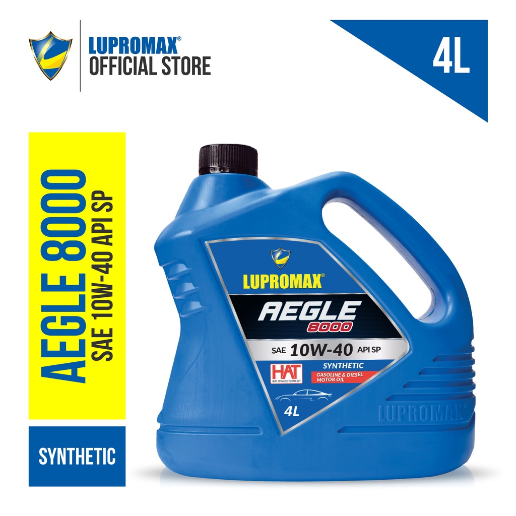 Lupromax Aegle 8000 10W-40 Oli Mobil - 4 Liter