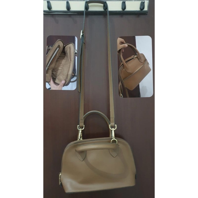 MYMICHE TAS SELEMPANG WANITA COFFEE (PRELOVED)