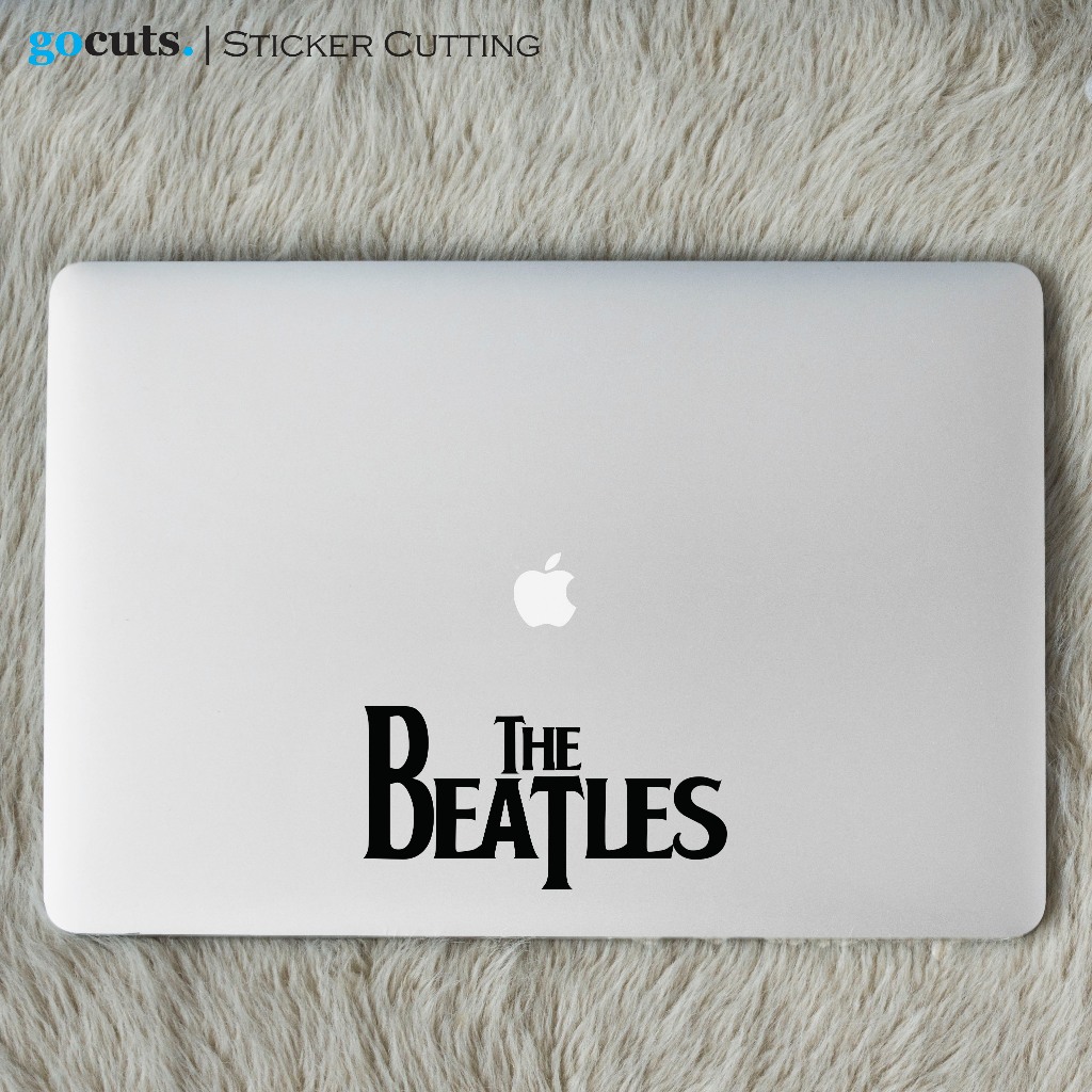 

Stiker Laptop The Beatles Cutting Sticker Custom
