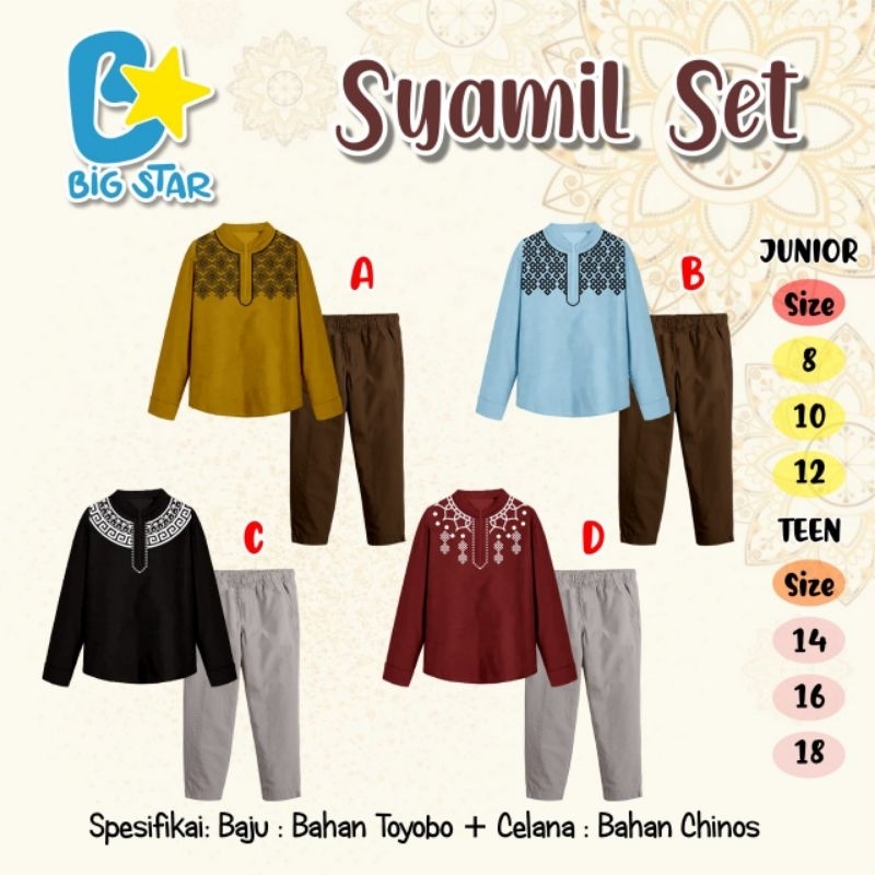 Setelan Koko Anak Remaja Bigstar