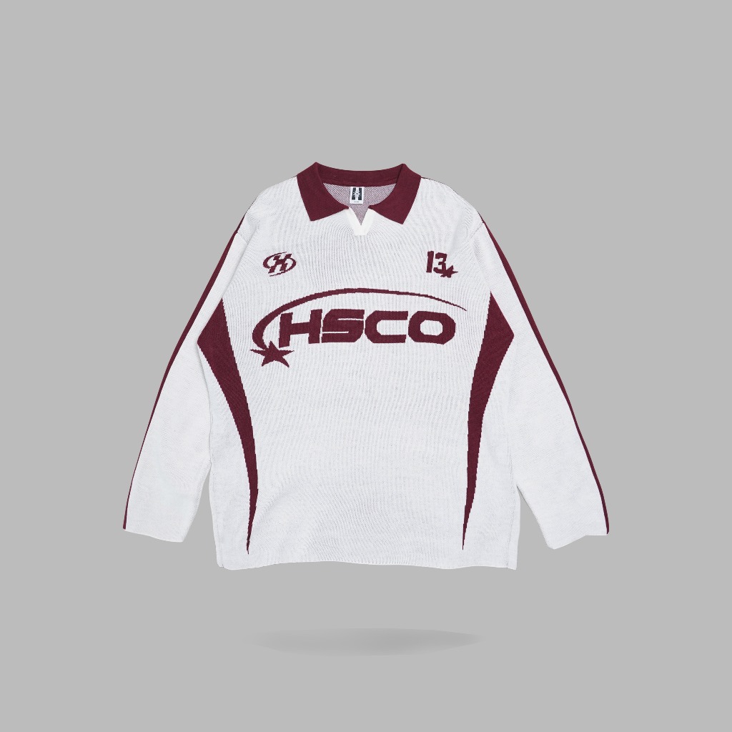 HSCO Oversized Knitwear Sweatshirt / Sweater Rajut - Plads 600Gsm