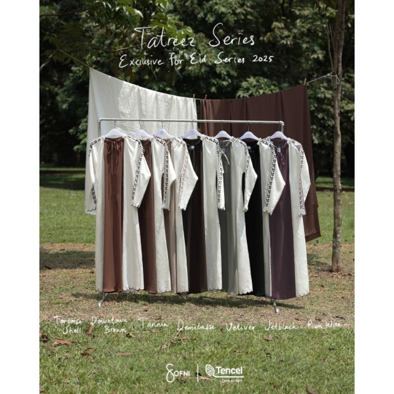 [NWT] Sofni: TATREEZ SERIES, Khimar Bandana, Pashmina, Nonpad, French Khimar FK Tali, Instan, Semi I