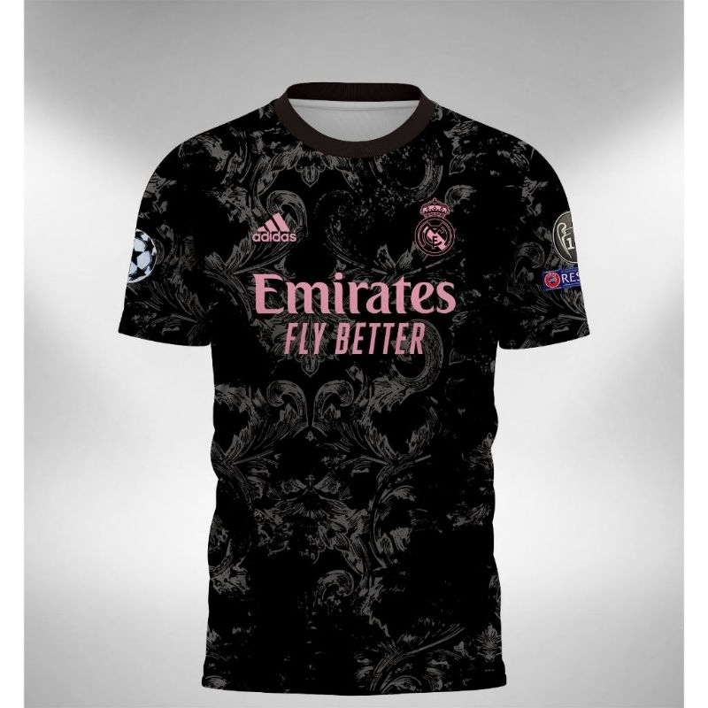 JERSEY MADRID 3RD 2020/2021 CUSTOM FULL PRINTING