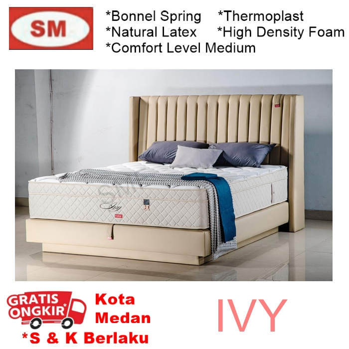 MATRAS SPRING BED IVY - HELUX SPRING BED - (MATRAS ONLY) - 200/180/160/120/100