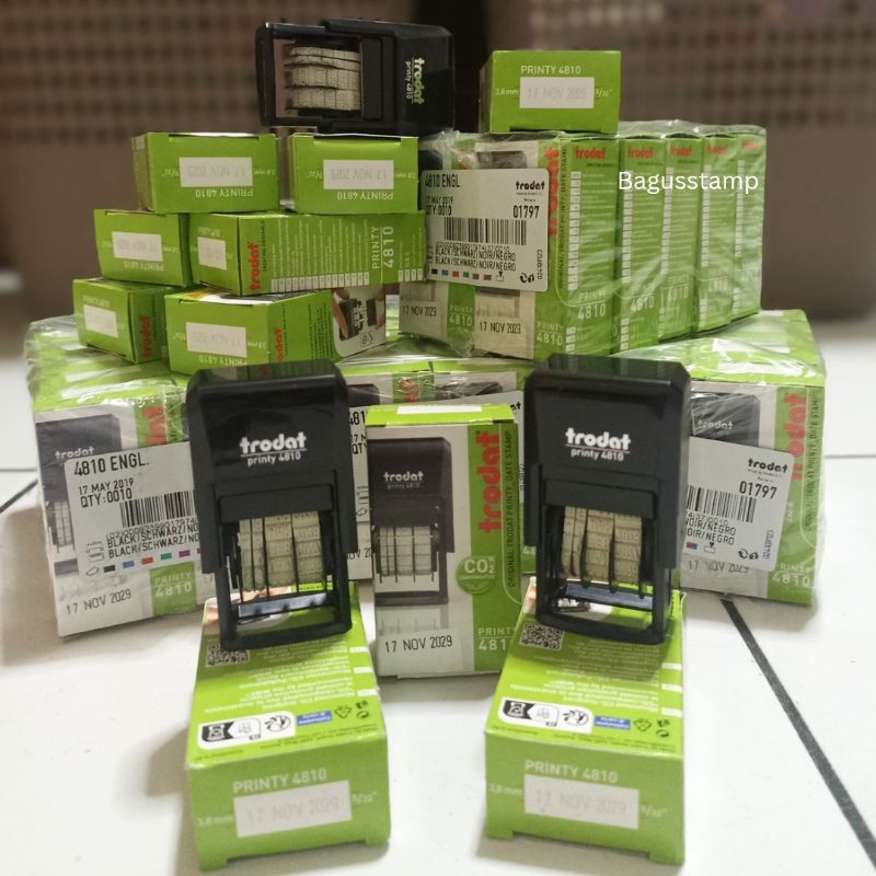 

RB Stempel Trodat 4810 Stempel Tanggal Otomatis / Dater Otomatis