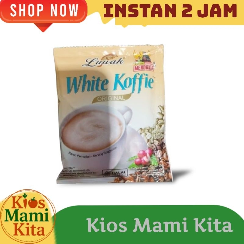 

Luwak White Cofe Sachet
