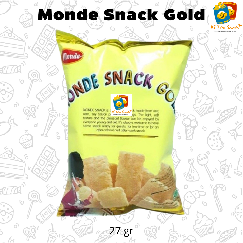 

Monde Snack Gold 27 gr