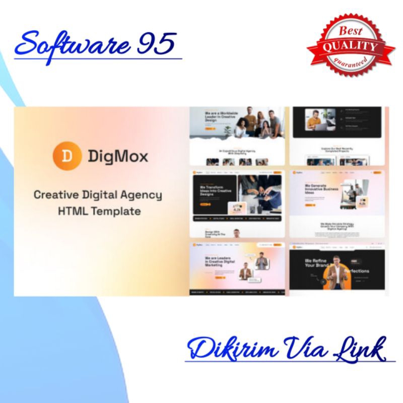 Digmox – Digital Agency HTML Template