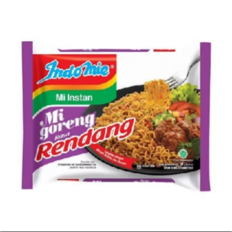 

( 5 PCS ) Indomie goreng Rendang Mie goreng Instan rasa Rendang