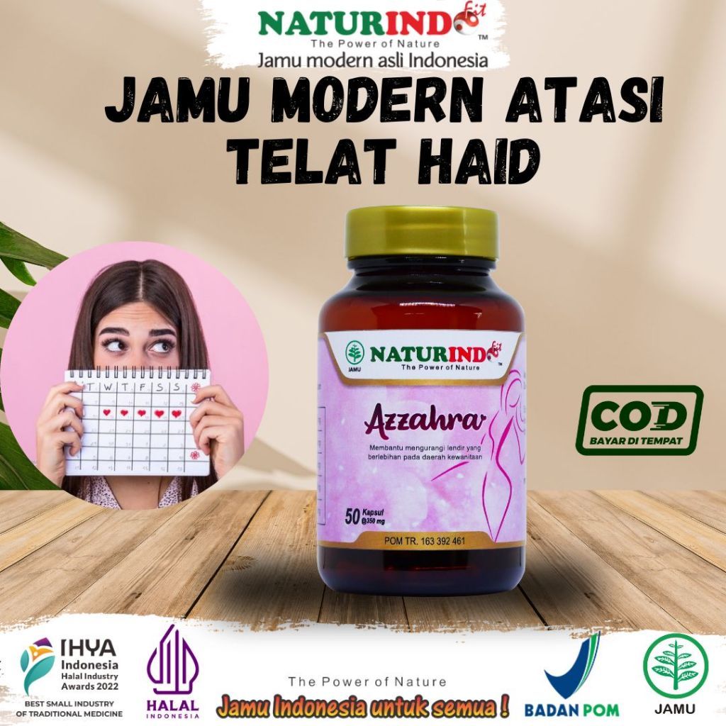 Obat Keputihan Telat Haid Jamu Rapet Wangi Keset Nyeri Haid Tidak Teratur Azzahra Naturindo