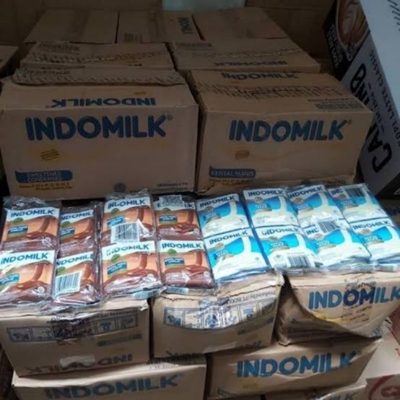 

1 Karton SUSU SASET INDOMILK ISI 120PC PUTIH/COKLAT