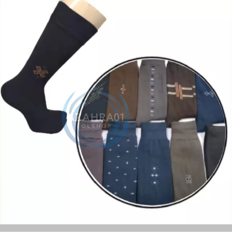kaus kaki kerja kantoran/kaus kaki pria dewasa panjang/kaus kaki motif pria dewasa