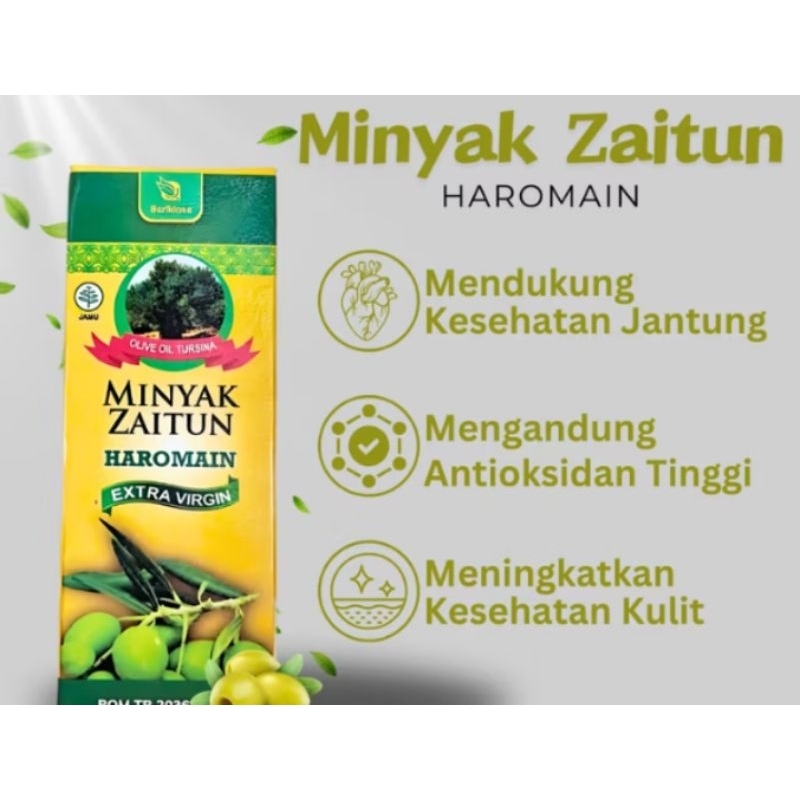 

Minyak Zaitun Haromain 60ml