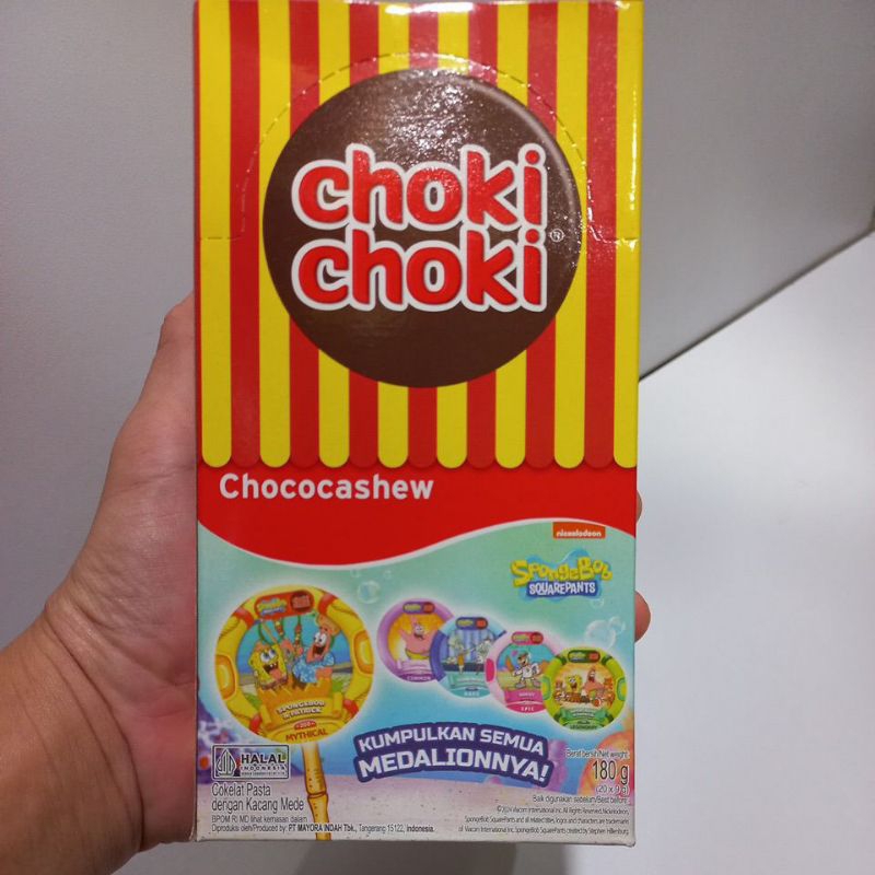 

CHOKI CHOKI (isi 20) COKELAT PASTA