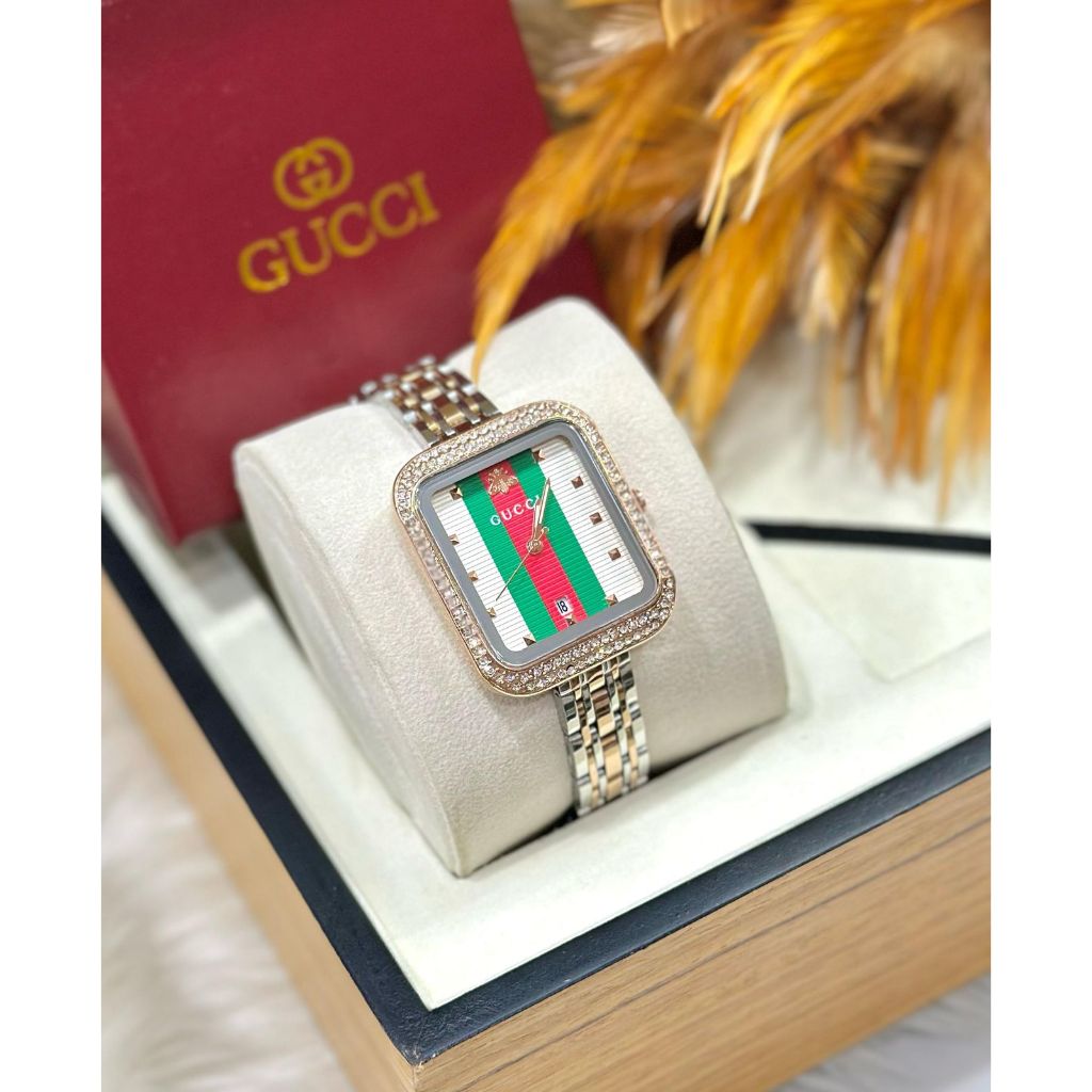 Jam Tangan Wanita GSS Rantai Besi