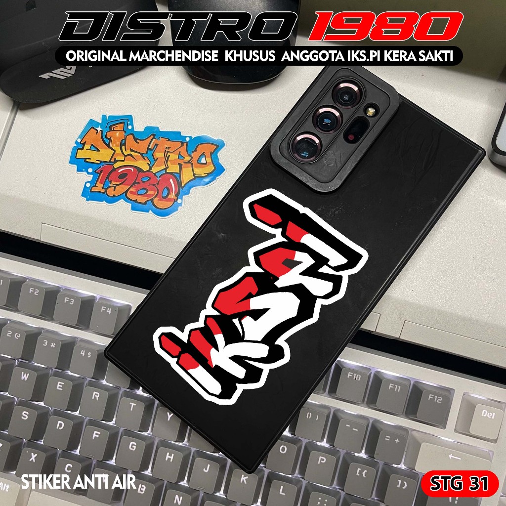 

STIKER IKS.PI KERA SAKTI STG 31 HOLOGRAM VINYL ANTI AIR